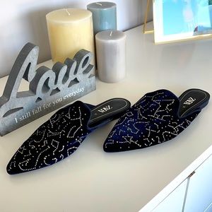 Zara flat mules
